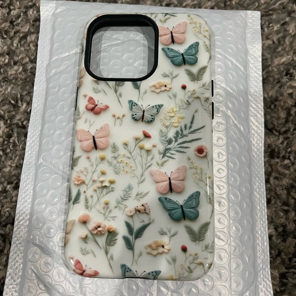 Floral Butterfly Phone Case - Multicolor - Picture 1 of 3